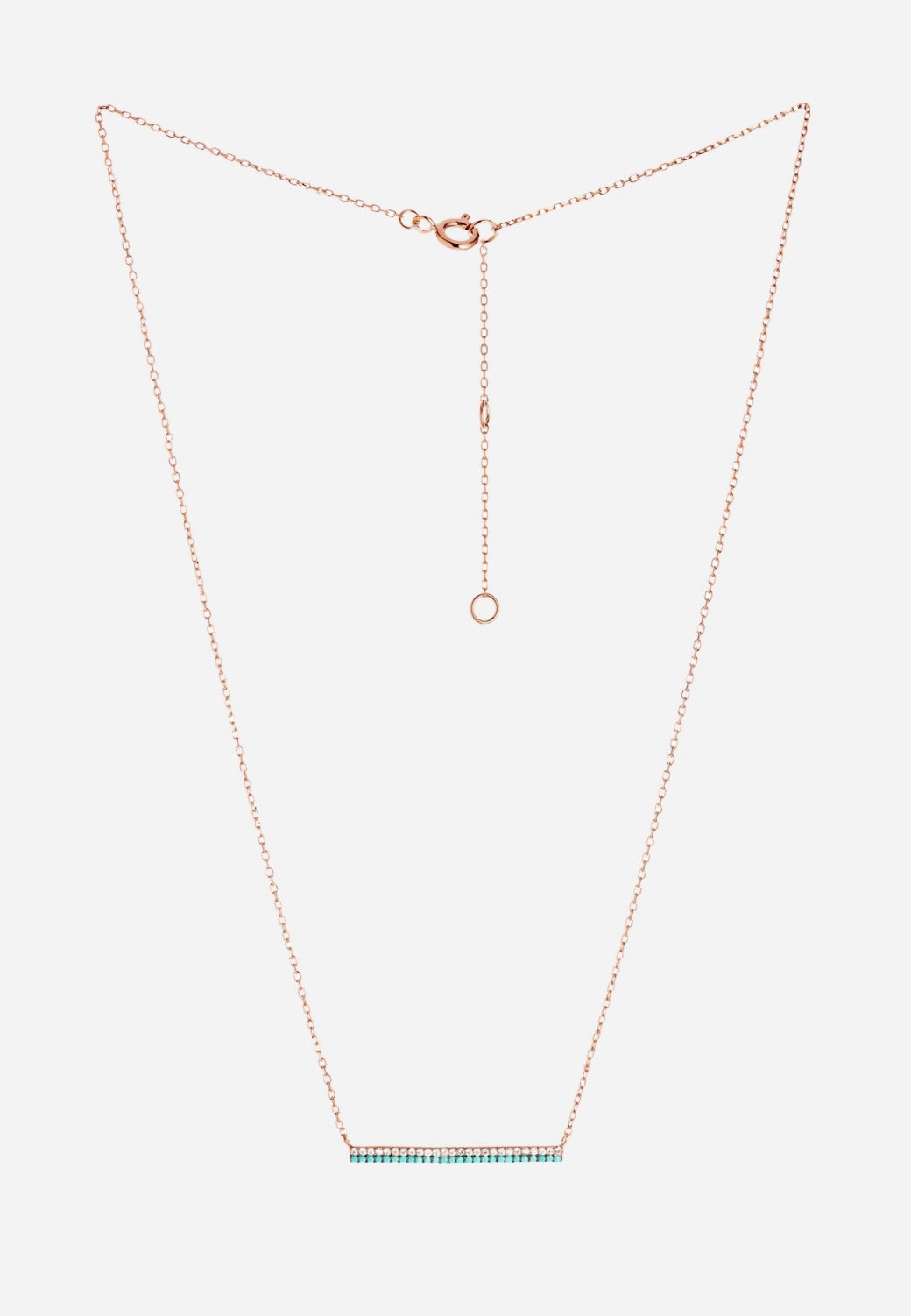 Azure Bar Necklace