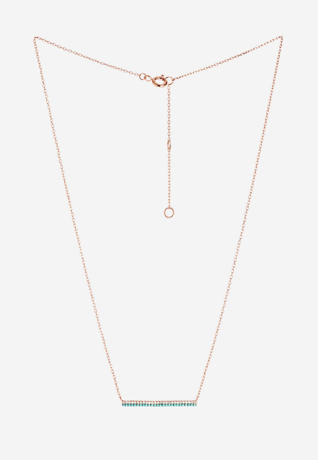 Azure Bar Necklace