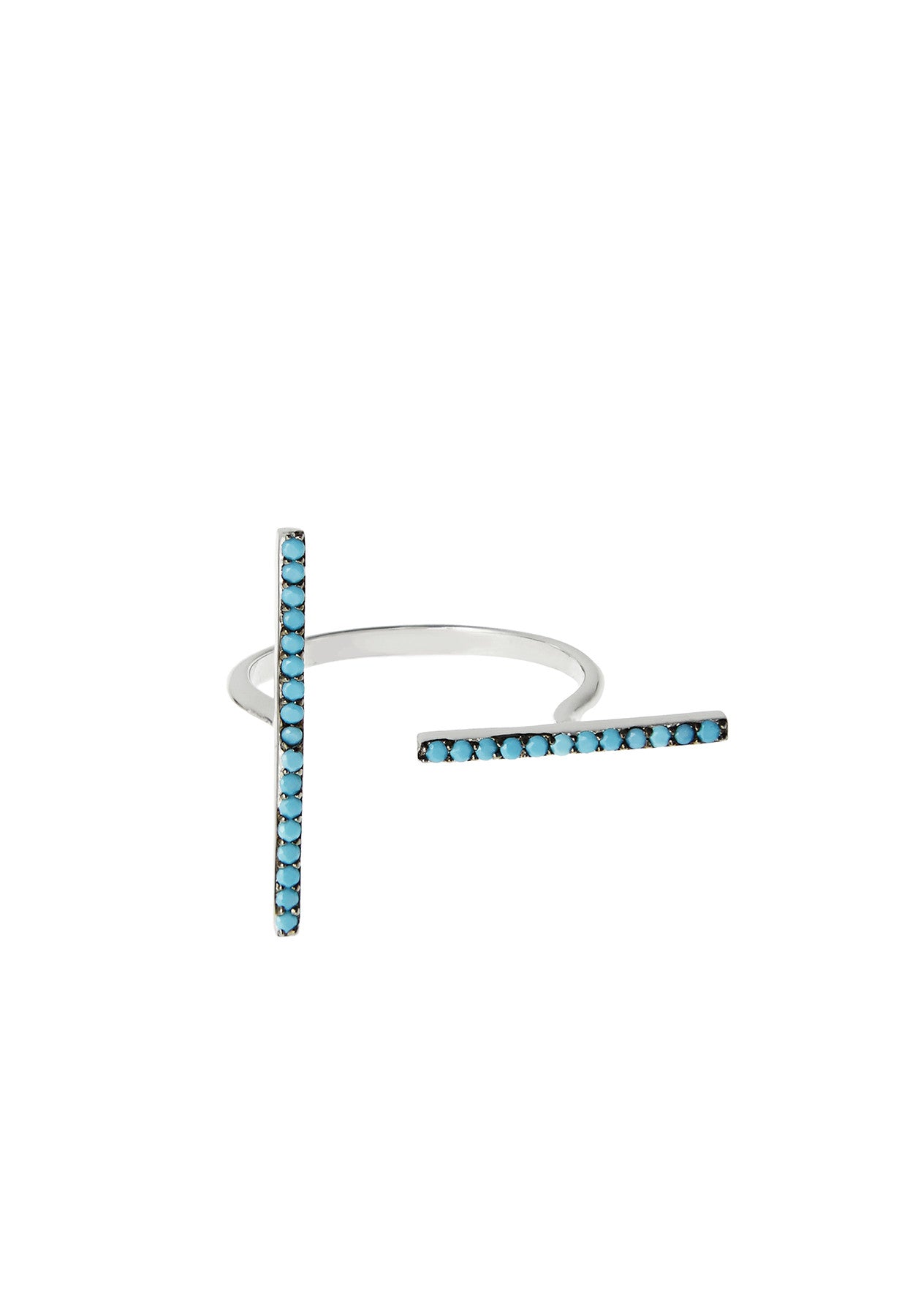Deux Open Bar Ring