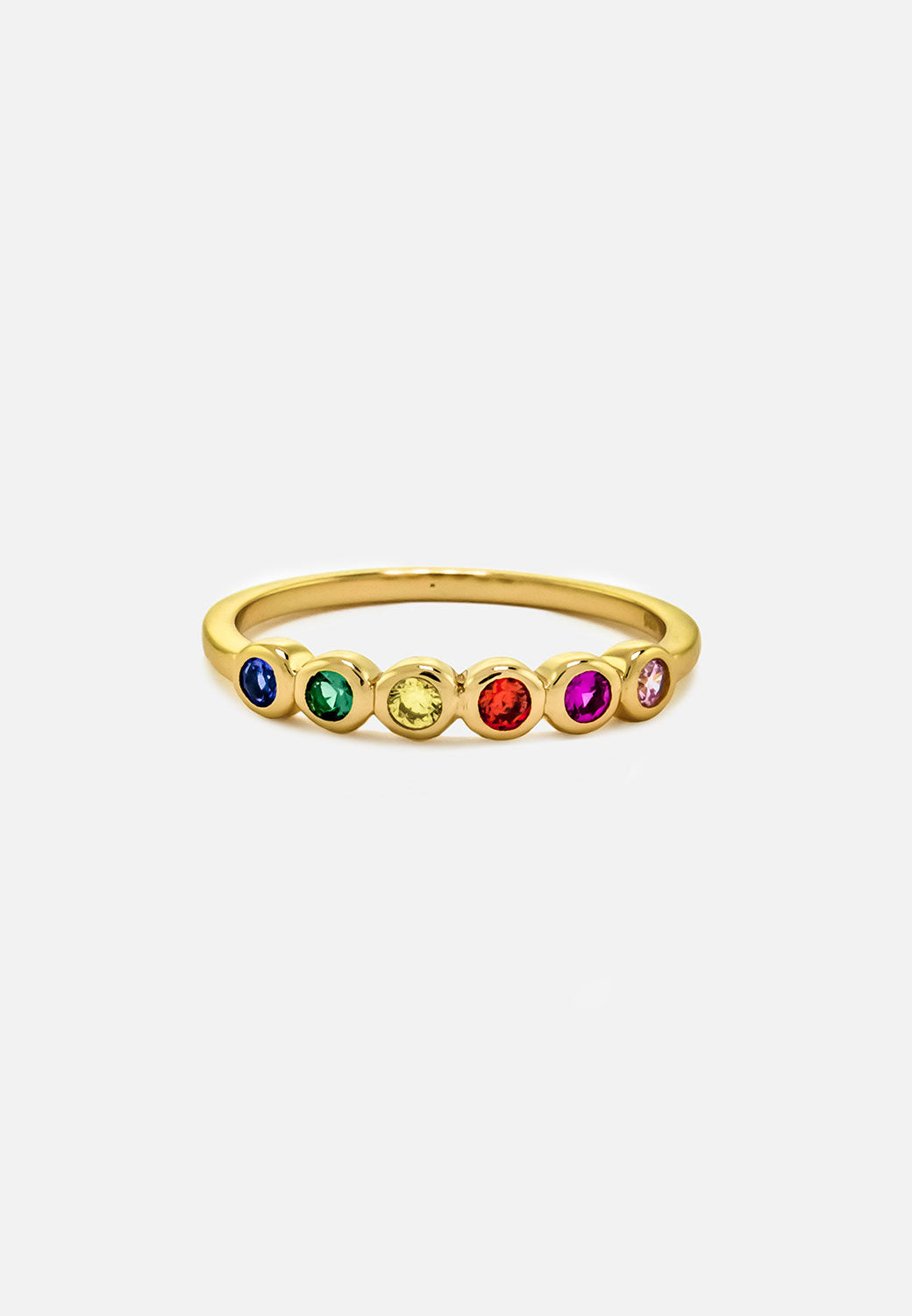 Laya Rainbow CZ Ring
