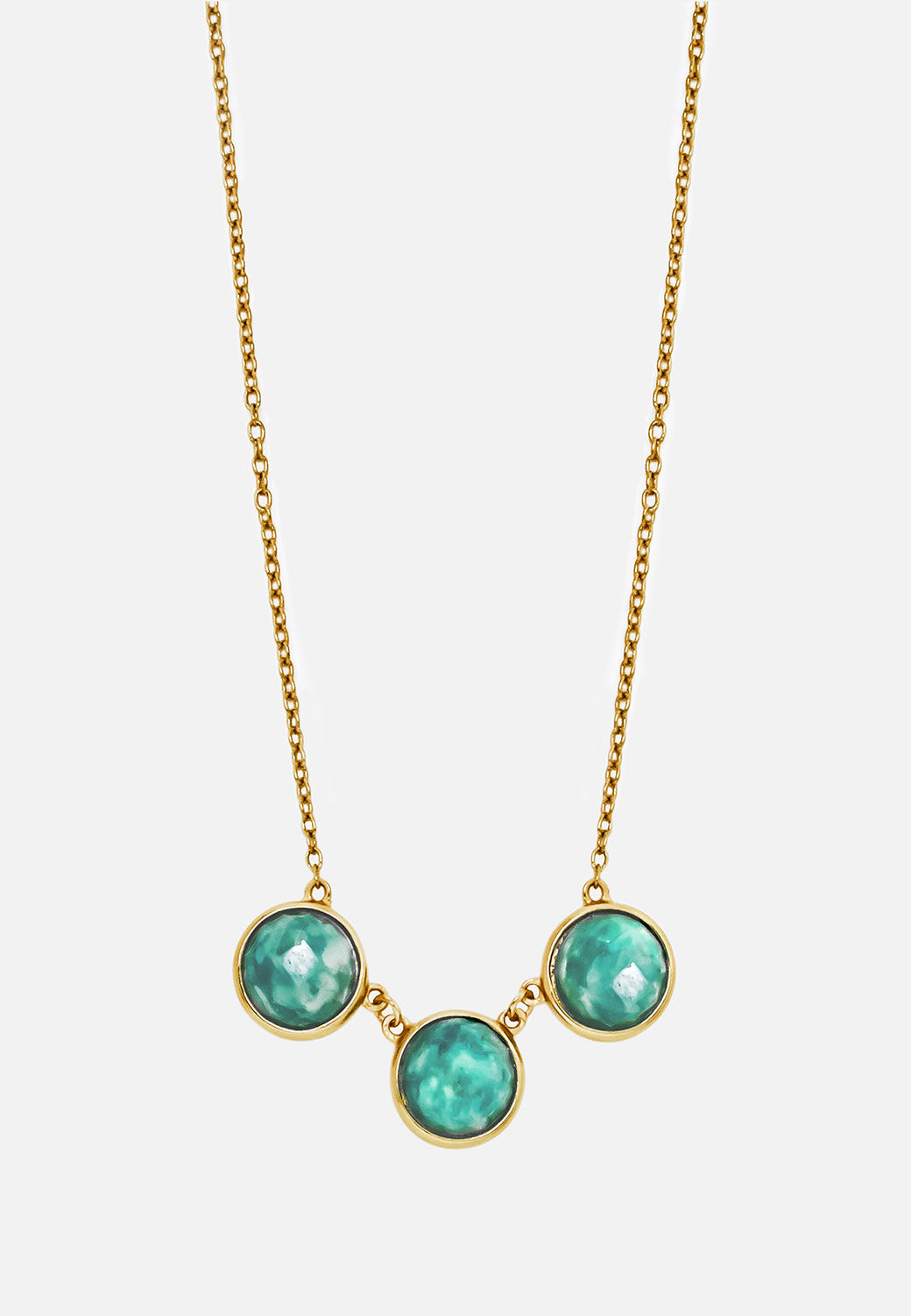 Amara Three Amazonite Necklace